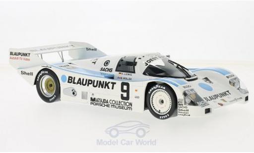 Coche miniatura Porsche 962 1987 1/18 Norev C No.9 Joest Racing Blaupunkt 1000 Km Nürburgring 1987 K.Ludwig/B.Wollek Porsche 962 1987 1/18 Norev C No.9 Joest Racing Blaupunkt 1000 Km Nürburgring 1987 K.Ludwig/B.Wollek coche miniatura