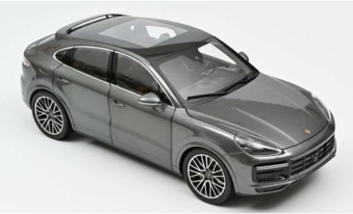 Coche miniatura Porsche Cayenne Turbo 1/18 Norev Coupe Turbo metalico gris 2019 Porsche Cayenne Turbo 1/18 Norev Coupe Turbo metalico gris 2019 coche miniatura