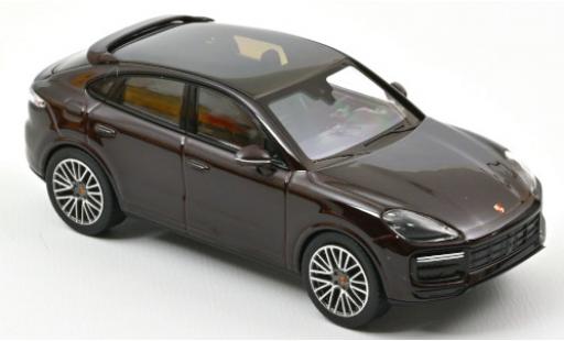 Coche miniatura Porsche Cayenne Turbo 1/43 Norev Turbo Coupe metalico marron 2019 Porsche Cayenne Turbo 1/43 Norev Turbo Coupe metalico marron 2019 coche miniatura