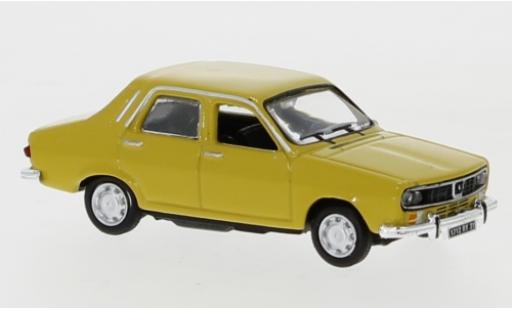 Coche miniatura Renault 12 1/87 Norev amarillo 1974 Renault 12 1/87 Norev amarillo 1974 coche miniatura