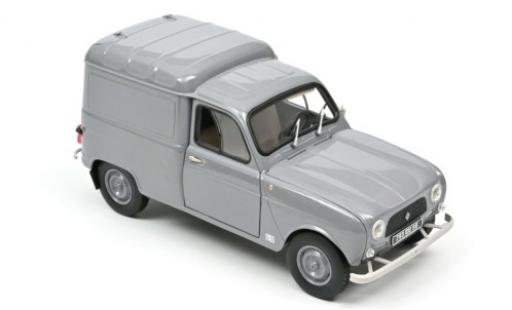 Coche miniatura Renault 4 1/18 Norev Fourgonnette gris 1965 Renault 4 1/18 Norev Fourgonnette gris 1965 coche miniatura