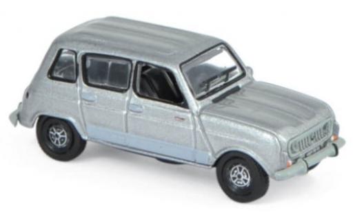 Coche miniatura Renault 4 1/87 Norev GTL metalico gris 1987 Renault 4 1/87 Norev GTL metalico gris 1987 coche miniatura