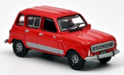 Coche miniatura Renault 4 1/87 Norev GTL rojo 1987 Renault 4 1/87 Norev GTL rojo 1987 coche miniatura