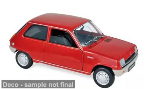 Renault 5 1/87 Norev TL rojo 1972 1:87 coche miniatura