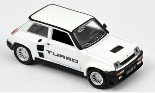 Coche miniatura Renault 5 1/87 Norev Turbo blanco 1980 Renault 5 1/87 Norev Turbo blanco 1980 coche miniatura