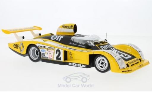 Alpine A442 1/18 Norev Renault B No.2 24h Le Mans 1978 D.Pironi/J.P.Jaussaud coche miniatura
