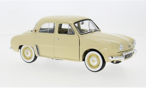 Coche miniatura Renault Dauphine 1/18 Norev beige 1958 1:18 Renault Dauphine 1/18 Norev beige 1958 1:18 coche miniatura