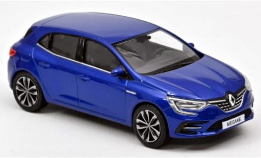 Renault Megane 1/43 Norev metalico azul 2020 coche miniatura