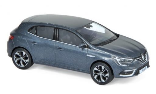Coche miniatura Renault Megane 1/43 Norev metalico gris 2016 Renault Megane 1/43 Norev metalico gris 2016 coche miniatura