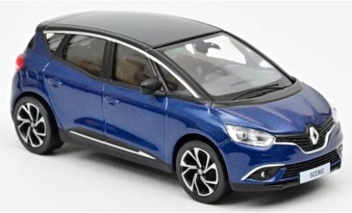 Coche miniatura Renault Scenic 1/43 Norev metalico azul/negro 2016 Renault Scenic 1/43 Norev metalico azul/negro 2016 coche miniatura