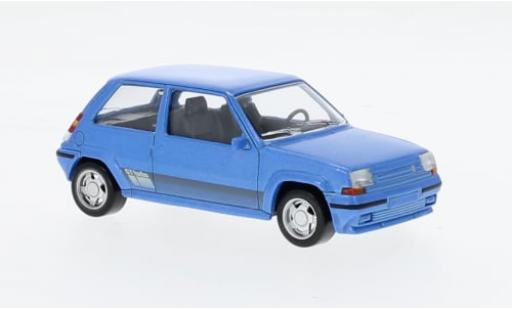 Renault 5 GT Turbo 1/43 Norev SuperCinq GT Turbo Ph II metallise blau 1988 1:43 coche miniatura