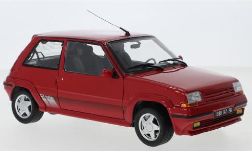 Coche miniatura Renault 5 GT Turbo 1/18 Norev Supercinq GT Turbo rojo 1989 Renault 5 GT Turbo 1/18 Norev Supercinq GT Turbo rojo 1989 coche miniatura