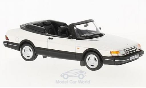 Saab 900 Turbo 1/43 Norev Turbo 16 Cabriolet blanco 1992 coche miniatura