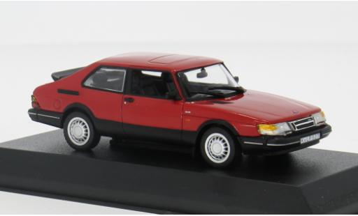 Saab 900 1/43 Norev Turbo 16 rojo 1992 1:43 coche miniatura