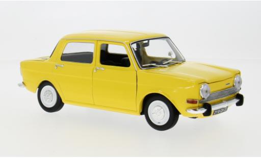 Coche miniatura Simca 1000 1/18 Norev LS gelb 1974 1:18 Simca 1000 1/18 Norev LS gelb 1974 1:18 coche miniatura