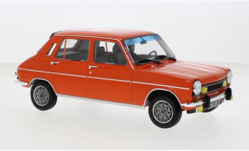 Simca 1100 1/18 Norev TI rojo 1974 1:18 coche miniatura