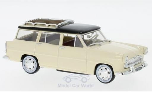 Coche miniatura Simca Vedette 1/43 Norev Marly beige/negro 1957 Simca Vedette 1/43 Norev Marly beige/negro 1957 coche miniatura