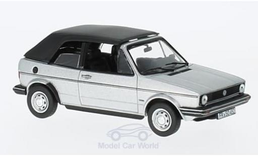 Coche miniatura Volkswagen Golf 1/43 Norev Cabriolet gris 1981 Volkswagen Golf 1/43 Norev Cabriolet gris 1981 coche miniatura
