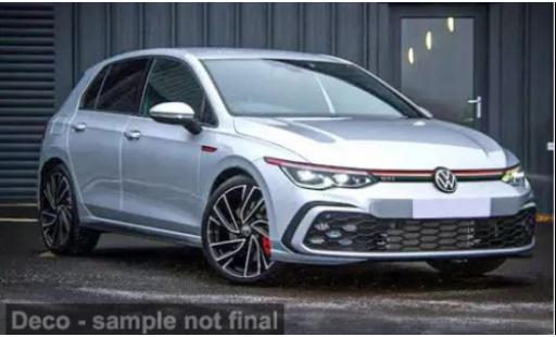 Coche miniatura Volkswagen Golf 1/43 Norev GTI silber 2020 1:43 Volkswagen Golf 1/43 Norev GTI silber 2020 1:43 coche miniatura