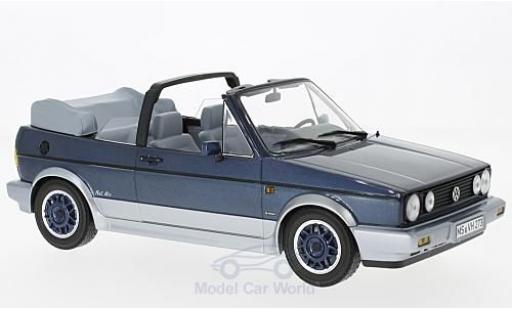 Coche miniatura Volkswagen Golf V 1/18 Norev I Cabriolet Bel Air metalico azul/gris 1992 Volkswagen Golf V 1/18 Norev I Cabriolet Bel Air metalico azul/gris 1992 coche miniatura