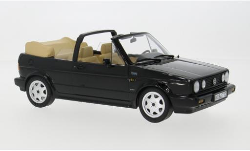 Coche miniatura Volkswagen Golf 1/18 Norev I Cabriolet schwarz 1992 1:18 Volkswagen Golf 1/18 Norev I Cabriolet schwarz 1992 1:18 coche miniatura