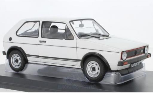 Coche miniatura Volkswagen Golf 1/18 Norev I GTI blanco 1976 Volkswagen Golf 1/18 Norev I GTI blanco 1976 coche miniatura