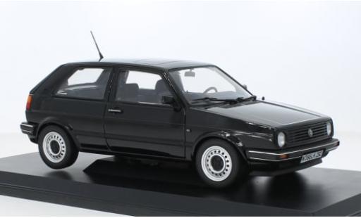 Coche miniatura Volkswagen Golf 1/18 Norev II CL schwarz 1987 1:18 Volkswagen Golf 1/18 Norev II CL schwarz 1987 1:18 coche miniatura