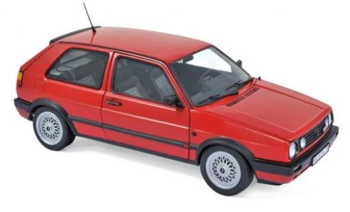 Coche miniatura Volkswagen Golf 1/18 Norev II GTI rojo 1990 Volkswagen Golf 1/18 Norev II GTI rojo 1990 coche miniatura