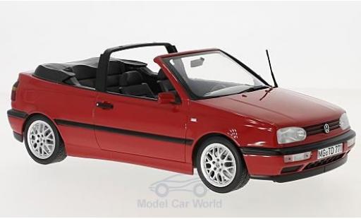 Volkswagen Golf V 1/18 Norev III Cabriolet rojo 1995 coche miniatura
