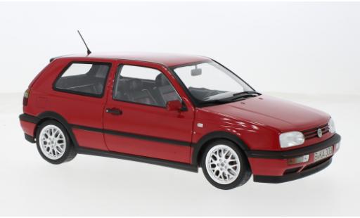 Coche miniatura Volkswagen Golf 1/18 Norev III GTI rojo 1996 1:18 Volkswagen Golf 1/18 Norev III GTI rojo 1996 1:18 coche miniatura