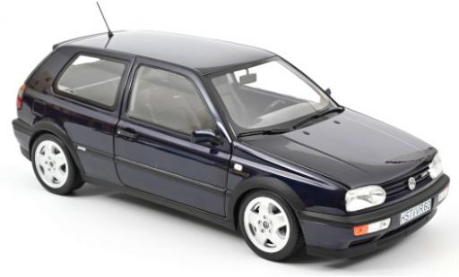 Coche miniatura Volkswagen Golf 1/18 Norev III VR6 metalico azul 1996 Volkswagen Golf 1/18 Norev III VR6 metalico azul 1996 coche miniatura