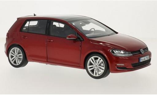 Coche miniatura Volkswagen Golf 1/18 Norev VII metalico rojo 2014 sans Vitrine Volkswagen Golf 1/18 Norev VII metalico rojo 2014 sans Vitrine coche miniatura