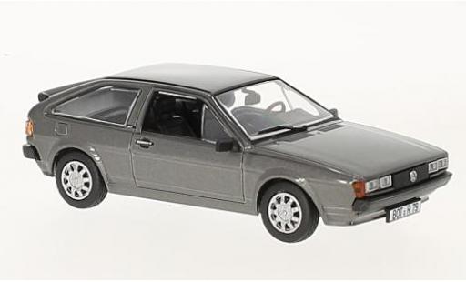 Volkswagen Scirocco 1/43 Norev II GT metalico gris 1981 coche miniatura