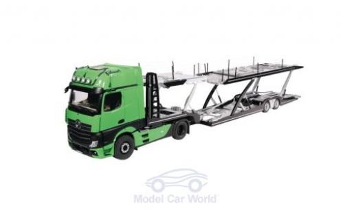 Mercedes Actros 1/18 NZG GigaSpace 4X2 FH25 verde/gris 2018 Autotransporter coche miniatura