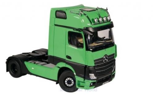 Coche miniatura Mercedes Actros 1/18 NZG GigaSpace 4X2 verde/negro 2018 Mercedes Actros 1/18 NZG GigaSpace 4X2 verde/negro 2018 coche miniatura