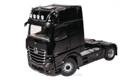 Coche miniatura Mercedes Actros 1/18 NZG GigaSpace 4X2 negro 2018 Mercedes Actros 1/18 NZG GigaSpace 4X2 negro 2018 coche miniatura