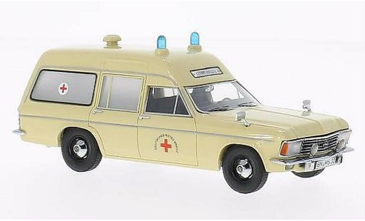 Opel Admiral B 1/43 Matrix SWB Miesen RTW Rettungswagen 1970 coche miniatura