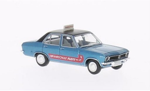 Opel Ascona A Base 1/87 Brekina Fahrschule Flott coche miniatura