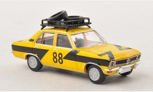 Opel Ascona A Rally 1/87 Brekina con techoladung Reifen coche miniatura