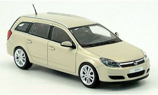 Opel Astra Caravan 1/43 Minichamps H beige 2004 coche miniatura