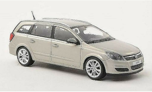 Opel Astra Caravan 1/43 Minichamps H gris coche miniatura