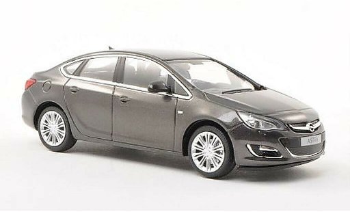 Opel Astra Limousine 1/43 Minichamps J Limusina gris 2012 coche miniatura