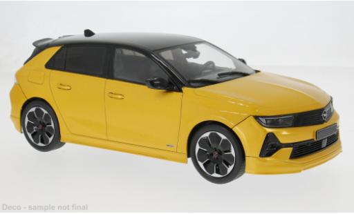 Opel Astra 1/18 MCG L gelb 2023 1:18 coche miniatura