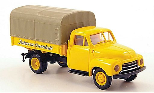 Opel Blitz Base 1/87 Brekina Intercontinentale PP-LKW coche miniatura