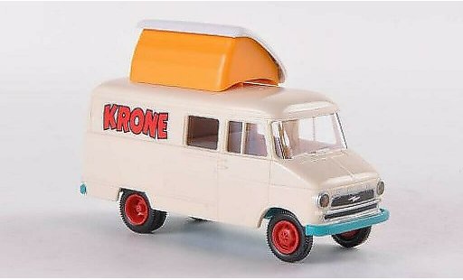 Opel Blitz Type A 1/87 Brekina furgoneta Circus Krone coche miniatura