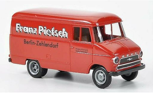 Opel Blitz Type A 1/87 Brekina furgoneta Franz Pietsch coche miniatura
