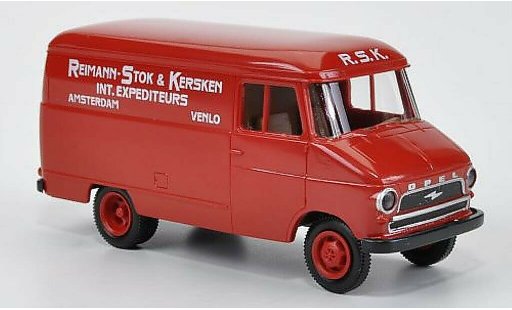 Opel Blitz Type A 1/87 Brekina furgoneta Reimann-Stok & Kersken (NL) coche miniatura