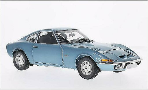 Opel GT Base 1/18 Minichamps metalico azul 1972 coche miniatura
