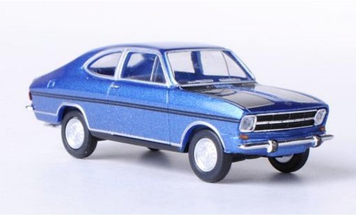 Opel Kadett B B 1/87 Herpa Coupe Rally azul/negro coche miniatura