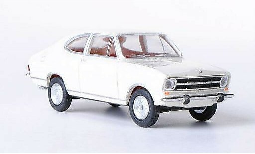 Opel Kadett B B 1/87 Herpa Coupe blanco coche miniatura